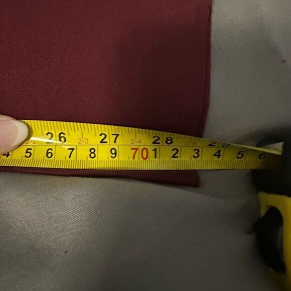 NWT Rafaella Pull-On Belt Loops w/ Pockets Stretch Ankle Pant - Windsor Wine - Picture 3 of 7